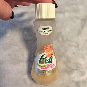 Vintage Prell Shampoo 3.5 oz Shatterproof Bottle 1980s P&G 94¢ Price Sticker